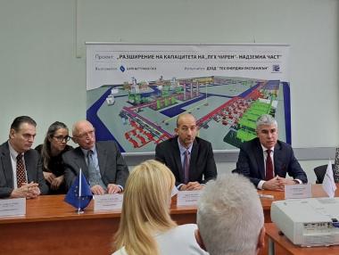 „Главболгарстрой“ започва разширението на газохранилището „Чирен“