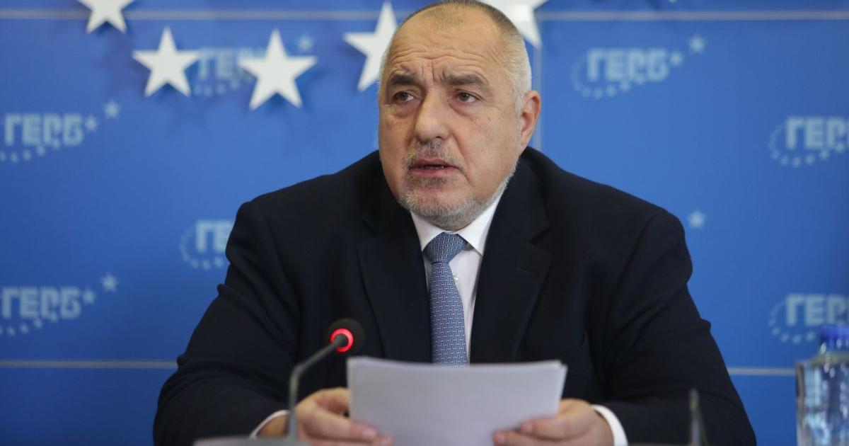 Лидерът на ГЕРБ Бойко Борисов разграничи партията си от санкционирания