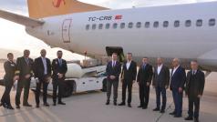 Летище Пловдив посрещна първия редовен полет от Истанбул По линията