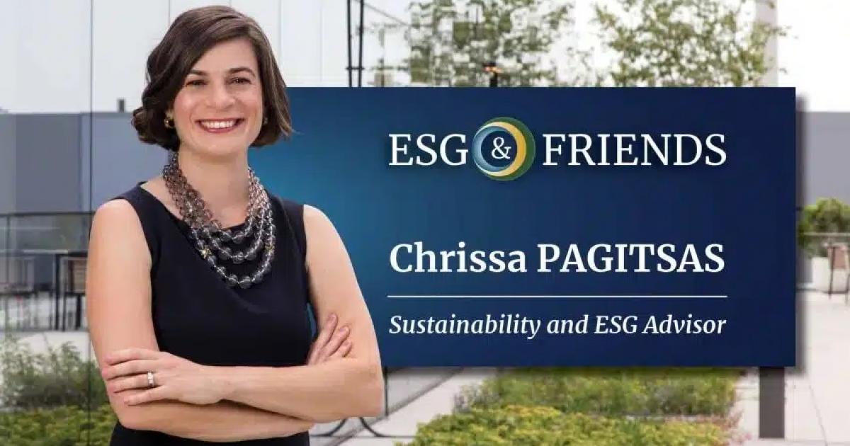 Криса Пагицас ще бъде основен лектор на събитието ESG&FRIENDS на 22 май