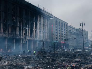 Русия бомбардира случайно собствен град