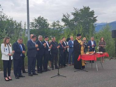 Започна доизграждането на пътен възел „Кресна“ на магистрала „Струма“ и пътните връзки към него