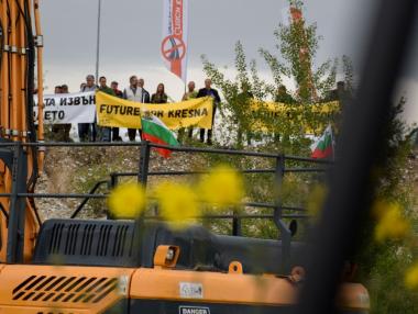 ВАС блокира опита на еколозите да спрат строежа край Кресна