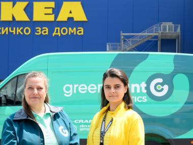 IKEA ще доставя пратки в София с електромобили
