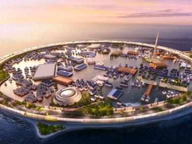 Японски дизайнери планират да създадат огромен плаващ град