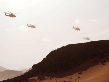 Нов град, издигащ се от пустинята