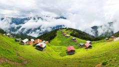 Провинция Ризе на брега на Черно море близо до