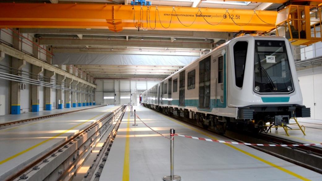 Siemens ще достави 8 нови влака за софийското метро