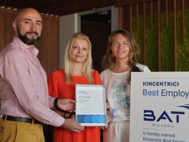 БАТ България e „Най-добър работодател“ за 2023 г.