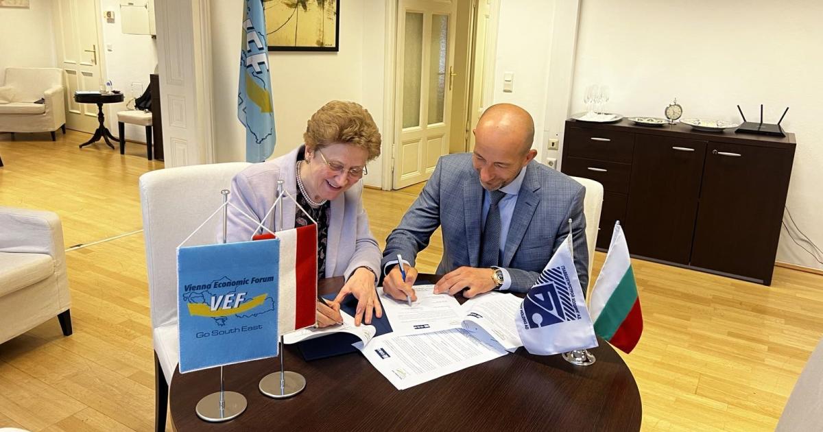 Виенският икономически форум открива представителство в България, което ще бъде