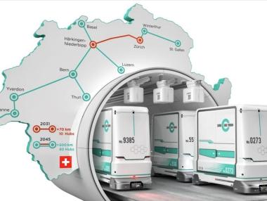 Революция в доставките: Швейцария ще транспортира товари с подземни капсули