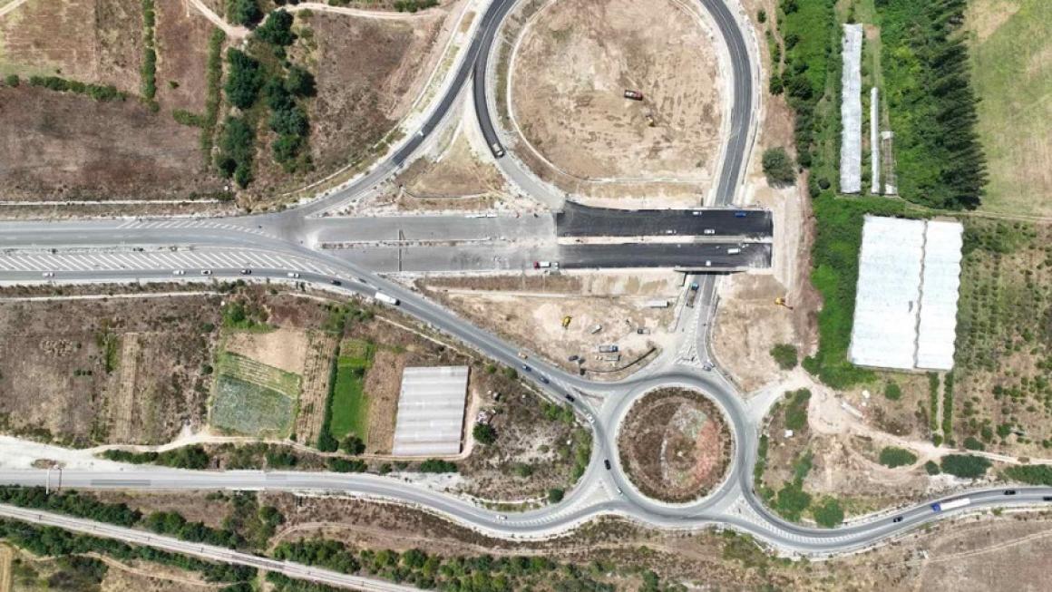 Галерия :: Снимка 0 :: АПИ пусна движението при пътен възел „Кресна“}