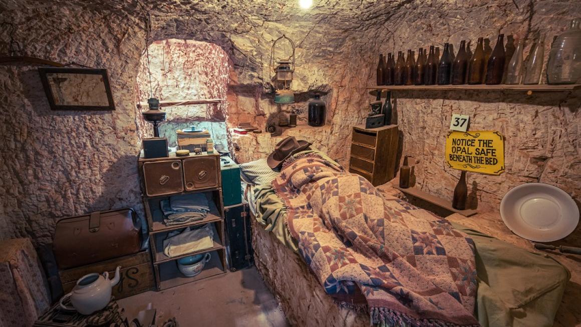 Галерия :: Снимка 1 :: Австралийският град, в който хората живеят под земята (галерия)}