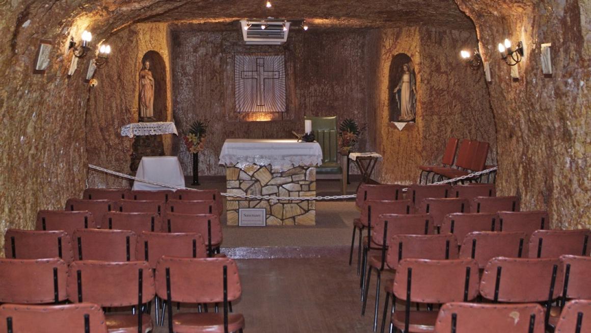 Галерия :: Снимка 4 :: Австралийският град, в който хората живеят под земята (галерия)}