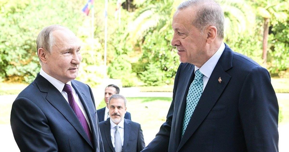 Приятелската среща в курорта Сочи между руския президент Владимир Путин