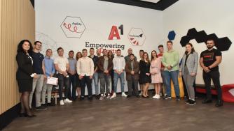 60% от завършилите лятната академия на А1 продължават кариера в компанията