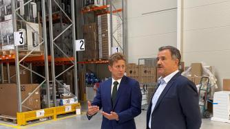 „Зора“ откри нов логистичен център за над 30 млн. лв. край София