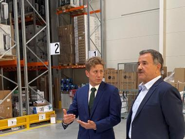 „Зора“ откри нов логистичен център за над 30 млн. лв. край София