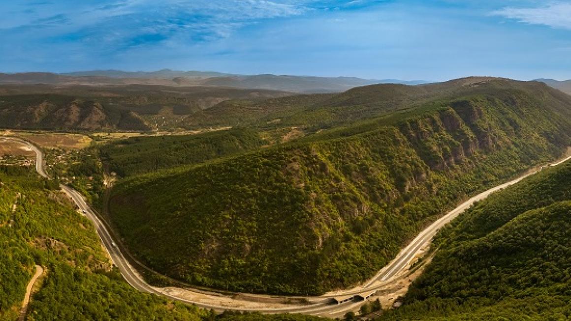 Галерия :: Снимка 3 :: Цеков и Гвоздейков се похвалиха със завършен лот от магистрала „Европа“}