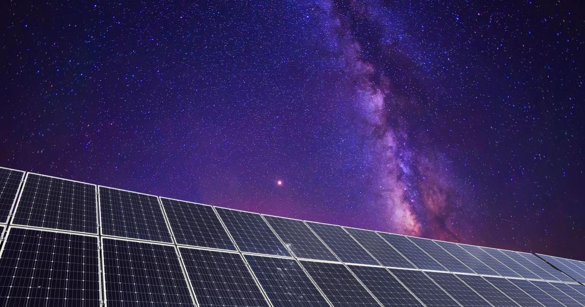 Слънчева космическа ферма, предназначена да обикаля орбитира над Земята, може