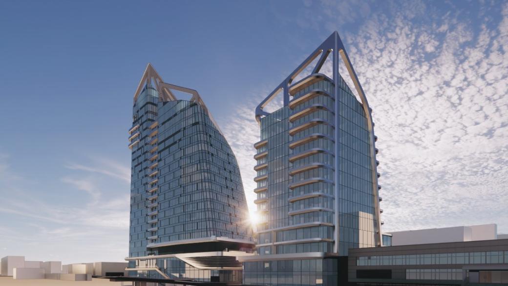 Нови многоетажни кули по бул. „Г.М. Димитров“ запълват жилищния пъзел в София