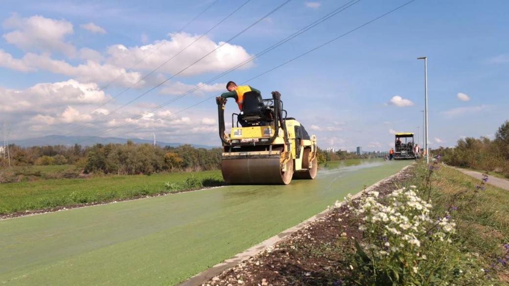 This new Zagreb cycling path is green in more ways than one