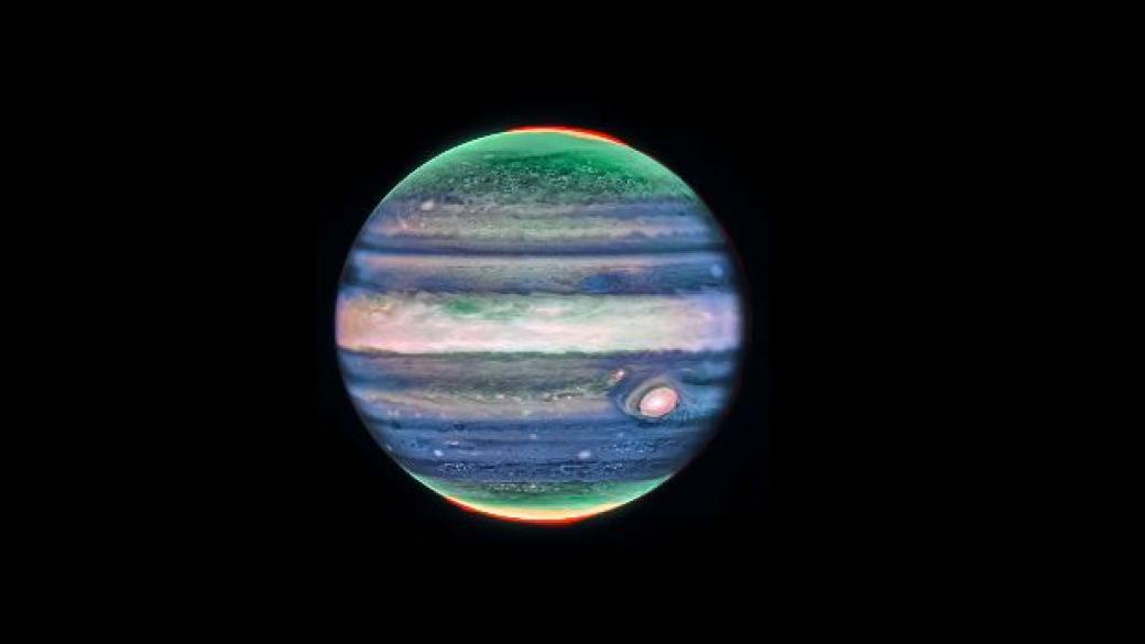 „Джеймс Уеб“ разкри нови подробности за атмосферата на Юпитер