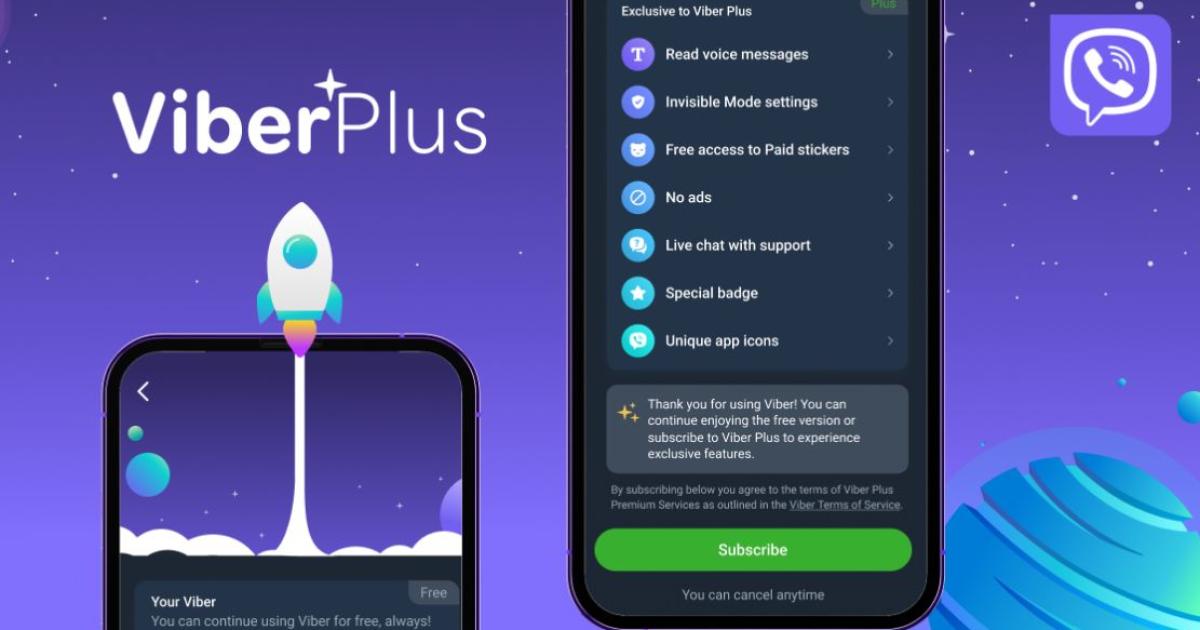 Viber пуска премиум пакета Viber Plus за българските потребители от