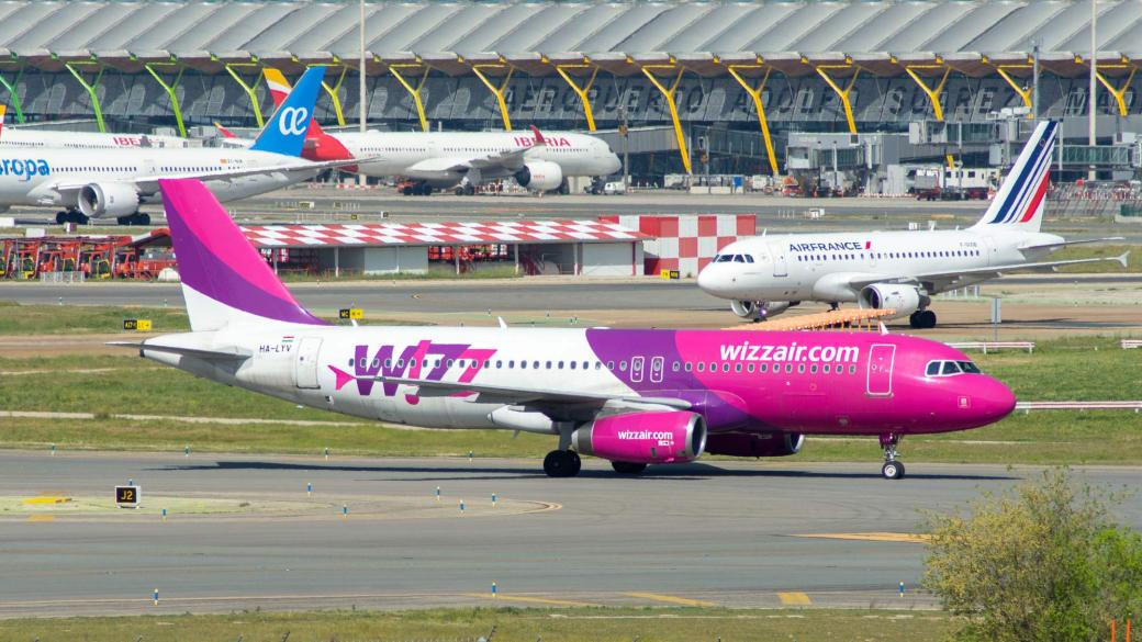Wizz Air спира полетите от София до Рияд