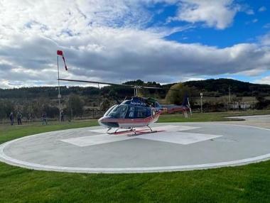 Болница в Панагюрище е първата със сертифицирана хеликоптерна площадка (снимки)