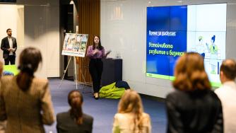 Yettel и бизнесът обмениха опит в областта на устойчивите практики