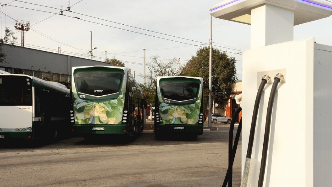 Галерия :: Снимка 5 :: Зелената вълна обхвана и градския транспорт на Стара Загора (галерия)}