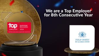 8 поредни години „Филип Морис България“ е Топ работодател
