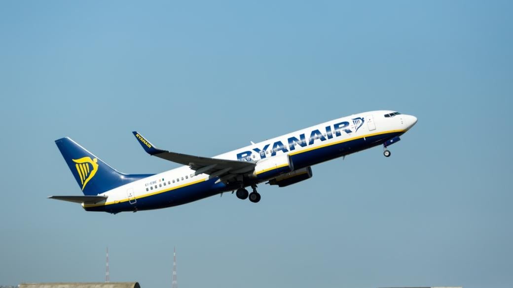 Ryanair възобновява полетите си до Израел