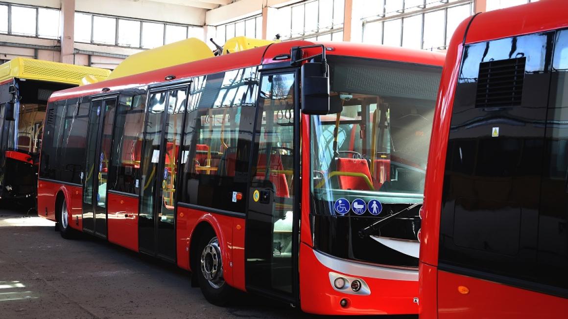 Галерия :: Снимка 0 :: Електробуси ще обслужват една от най-натоварените линии в Перник (снимки)}