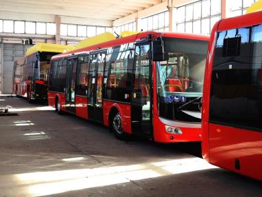 Електробуси ще обслужват една от най-натоварените линии в Перник (снимки)