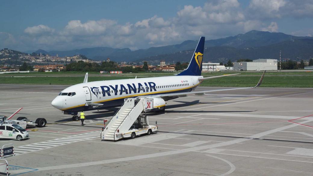Ryanair с ново повишение на цените на самолетните билети