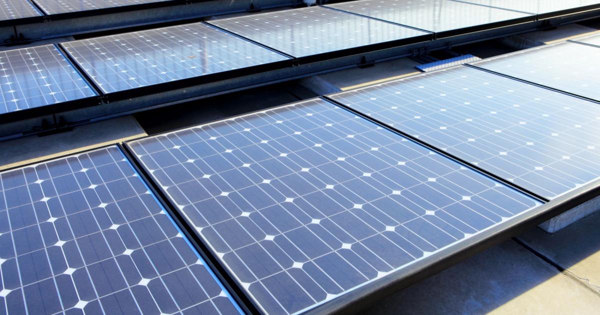 A new factory for the production of solar panels will