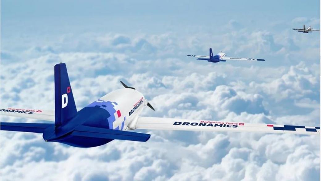 Dronamics привлече още 10 млн. евро инвестиция към търговските си полети