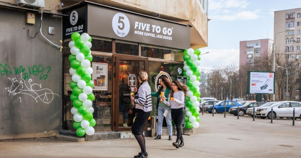 Популярната румънска верига кафенета 5 to go“ навлиза на българския