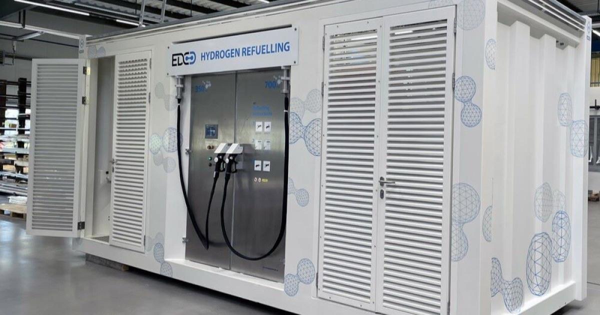 The first hydrogen charging station in Bulgaria and (in the