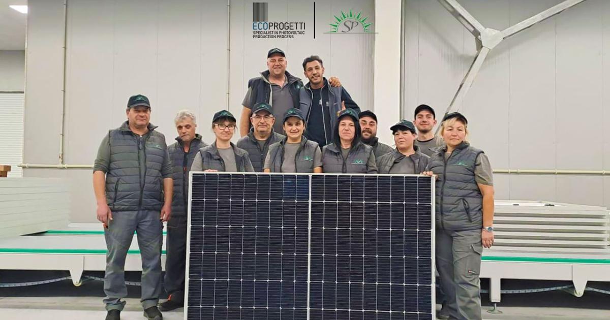 Италианската компания за производство на компоненти за соларни инсталации Ecoprogetti
