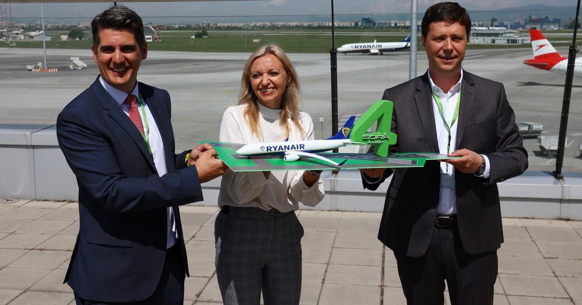 Нискотарифната авиокомпания Ryanair увеличава флота си в България. Още един