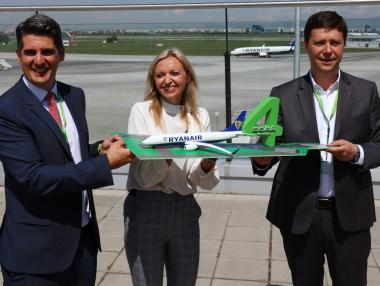 Ryanair увеличава флота си в България и пуска 5 нови дестинации
