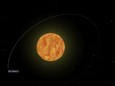 Астрономите най-накрая откриха скалиста планета с атмосфера