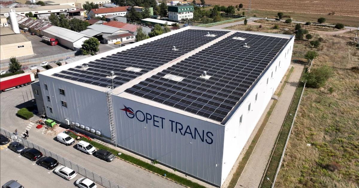 Спедиторската компания Гопет Транс“ планира да инсталира фотоволтаична система на покрива