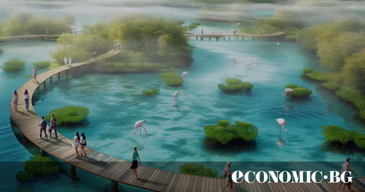 Част от крайбрежието на Дубай с дължина 70 километра може