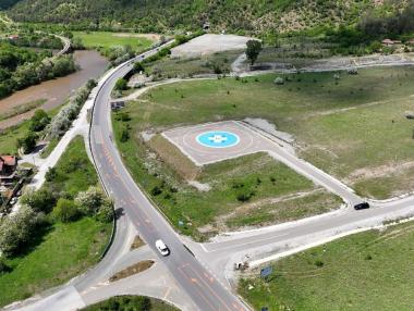 ГВА сертифицира единствената хеликоптерна площадка до магистрала