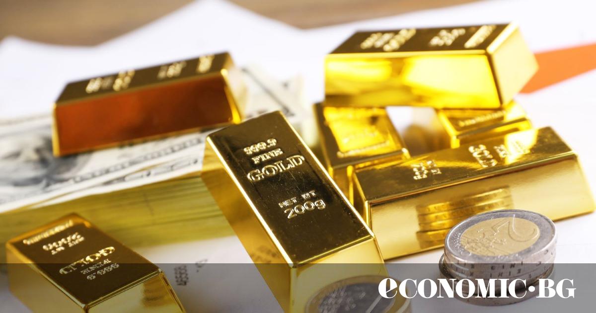 Цената на златото постави нов рекорд в понеделник, движейки се