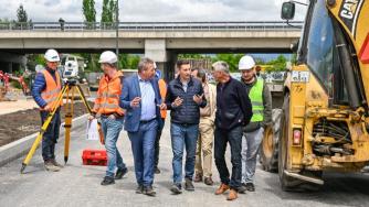 Изграждането на бул. „Рожен“ променя движението в София за 5 месеца